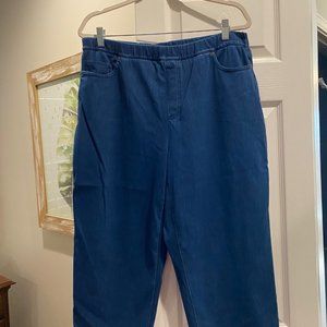 Denim Crop jeans size XLP
